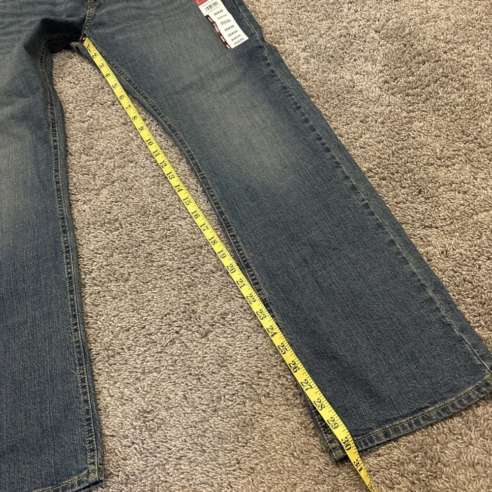 NEW Signature By Levi Strauss Blue Jeans Men's 30x30 Ultra Flex Bootcut Denim